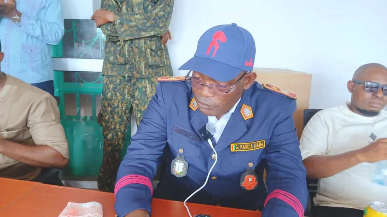 général Kandia Mara, préfet de Guéckédou